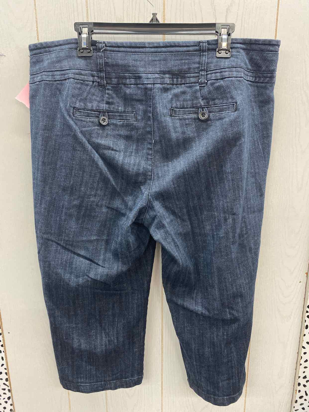 Roz & Ali Blue Womens Size 16 Jeans