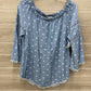 Tribal Blue Womens Size M Shirt