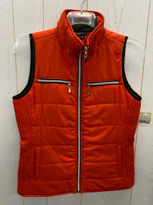 Orange Womens Size Small Vest