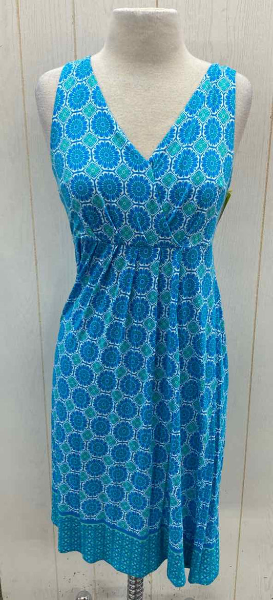 SJB Blue Womens Size 6 Dress