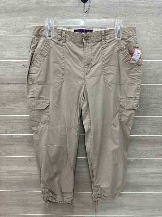 Gloria Vanderbilt Size 10 Khaki Womens Pants
