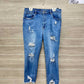 Risen Size 15/16 Blue Womens Jeans