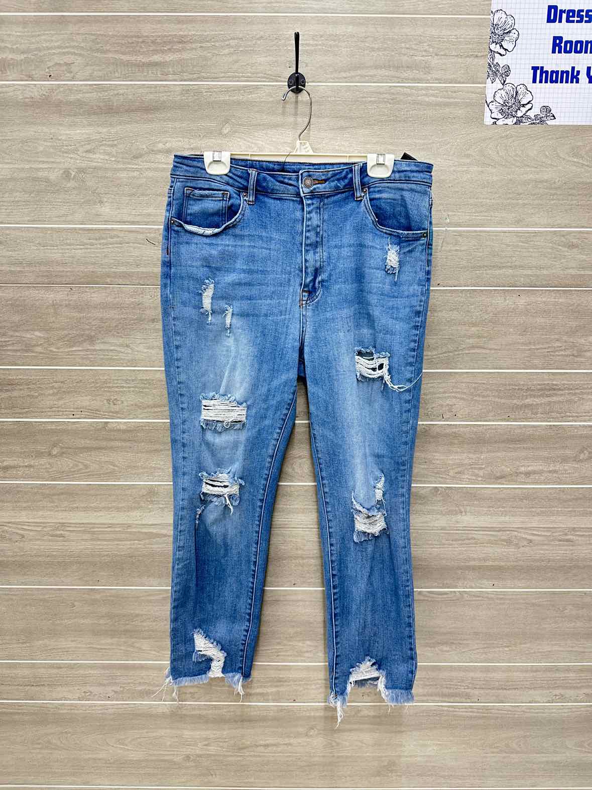 Risen Size 15/16 Blue Womens Jeans