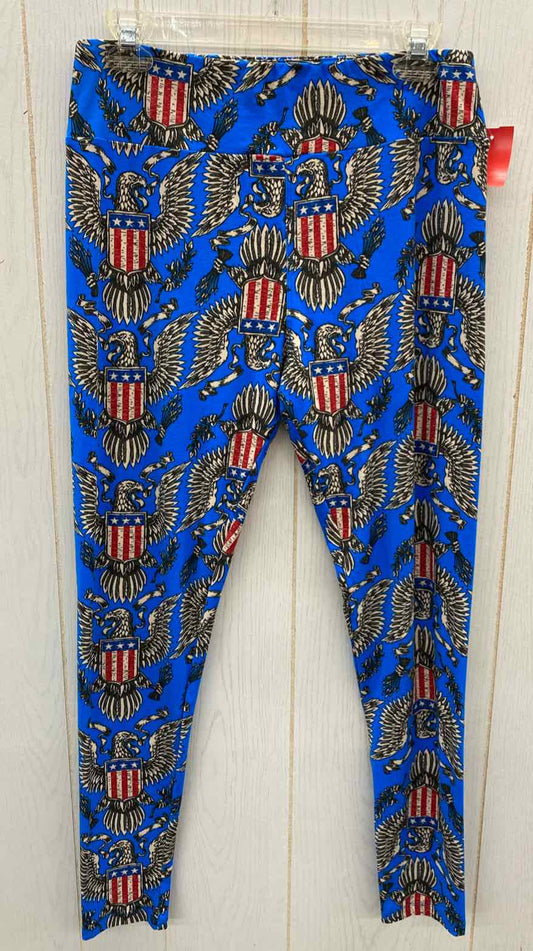 Lularoe Blue Womens Size 16/18 Leggings