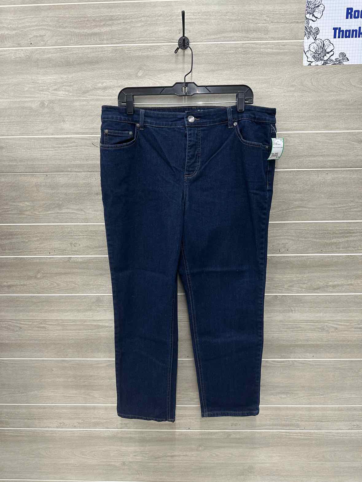 Terra & Sky Size 16WP Blue Petite Jeans
