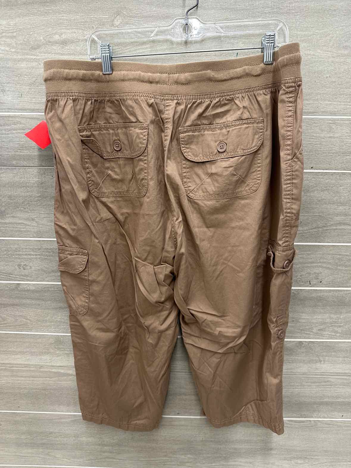 Woman Within Size 20WP Khaki Plus Pants