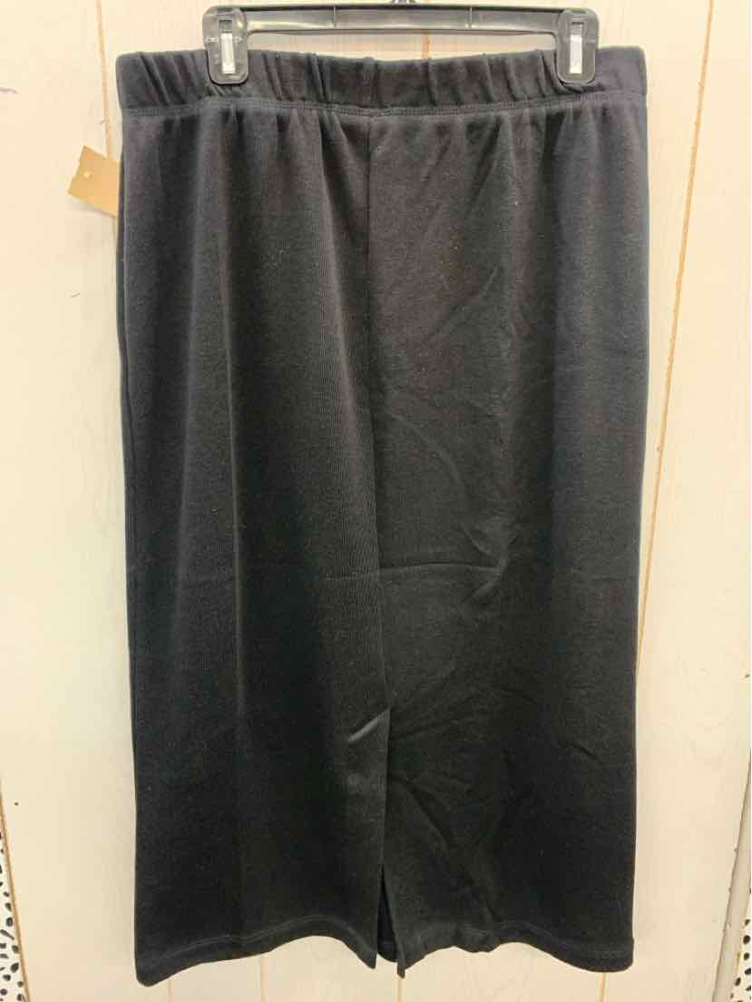 Worthington Black Womens Size 12/14 Skirt