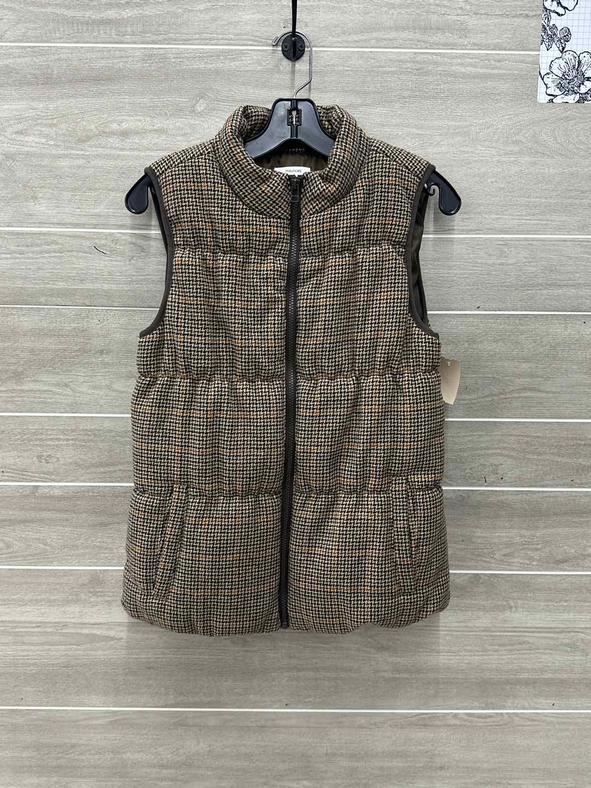 Maurices Size M Brown Womens Vest