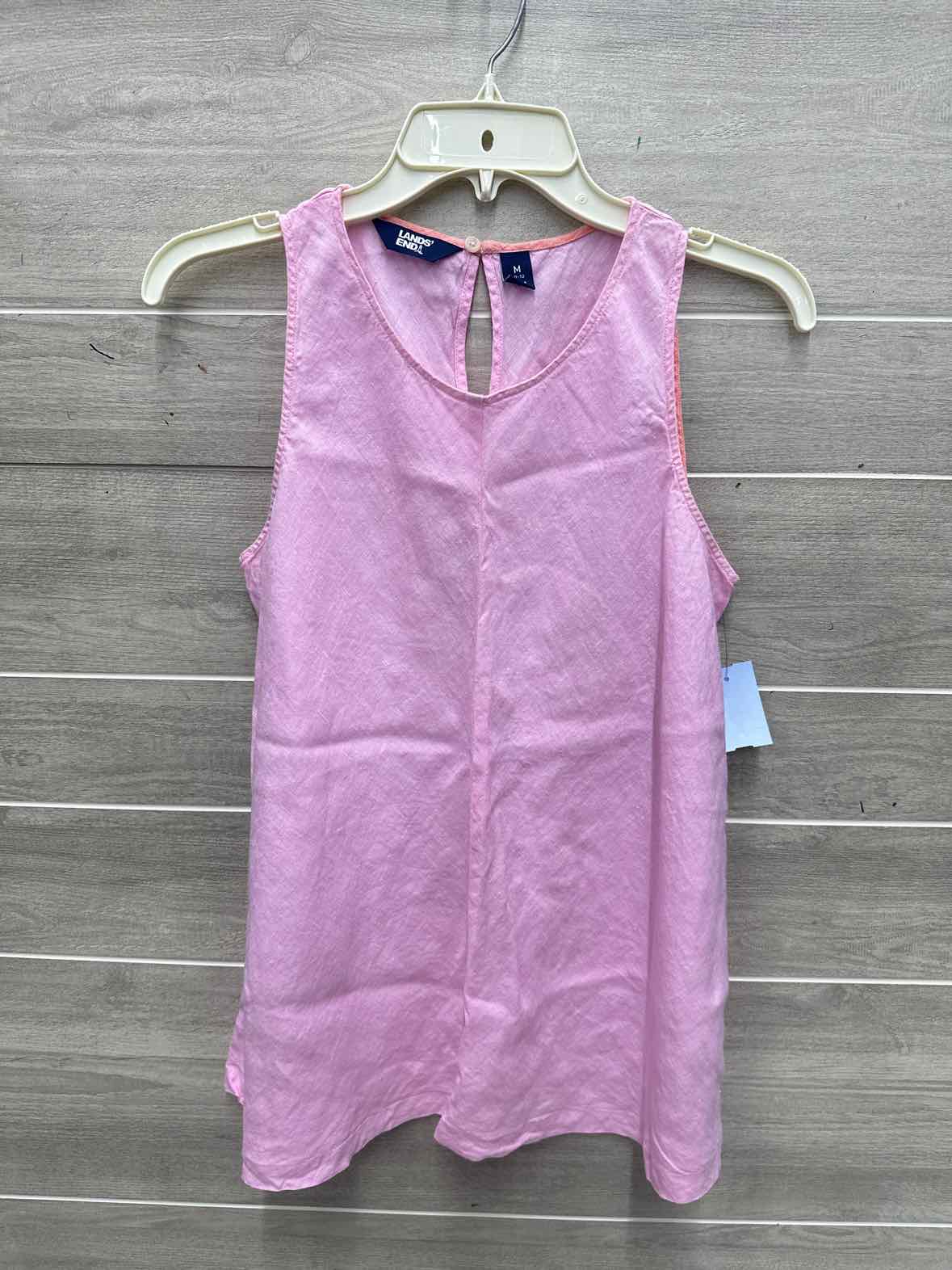 Lands End Size M Pink Womens Tank Top