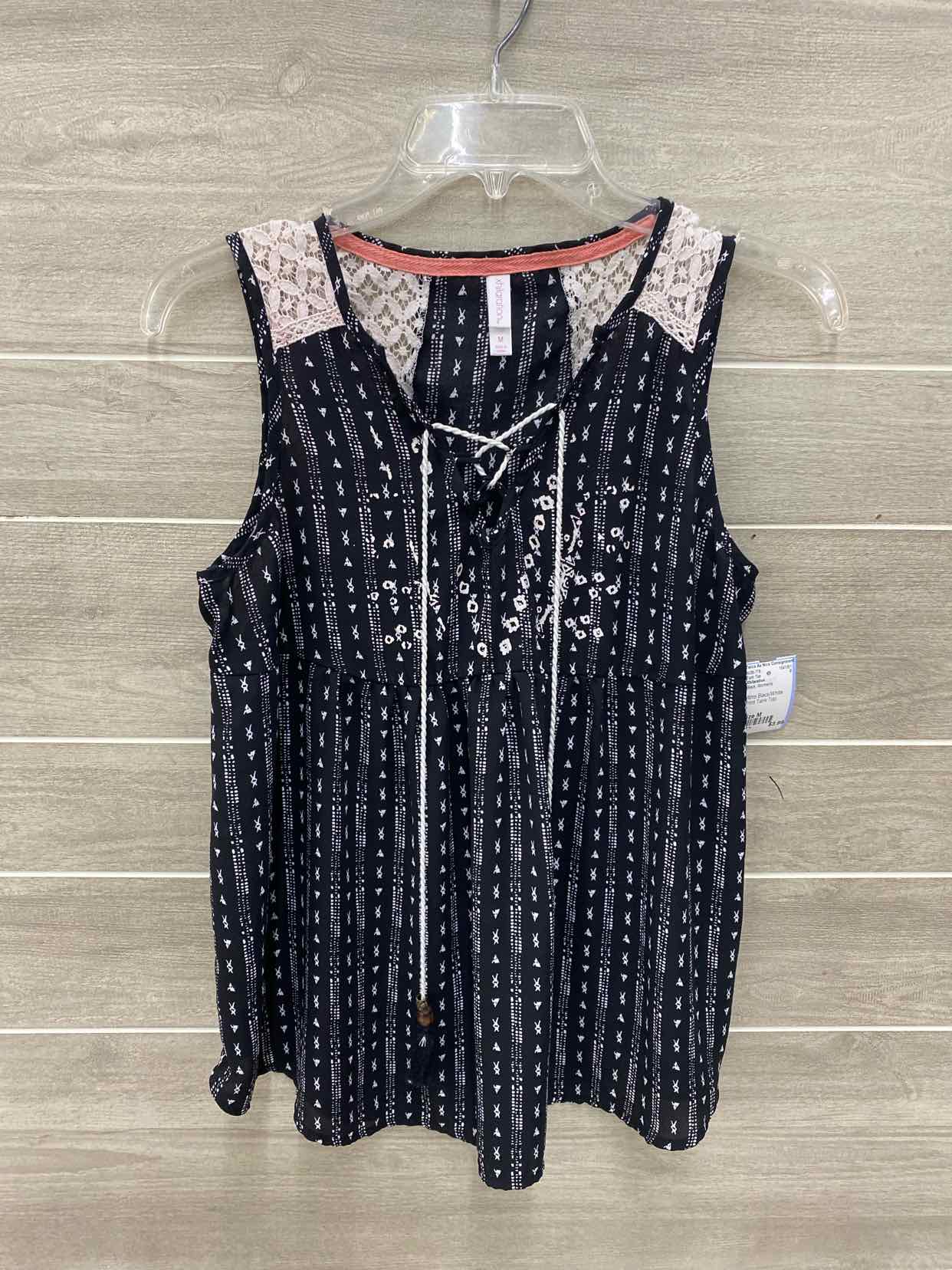 Xhilaration Black Womens Size M Tank Top