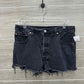 Levis Size 10/12 Black Womens Shorts