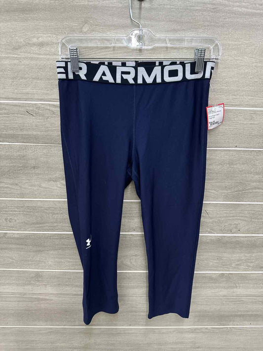 Under Armour Blue Womens Women Size M Leggings