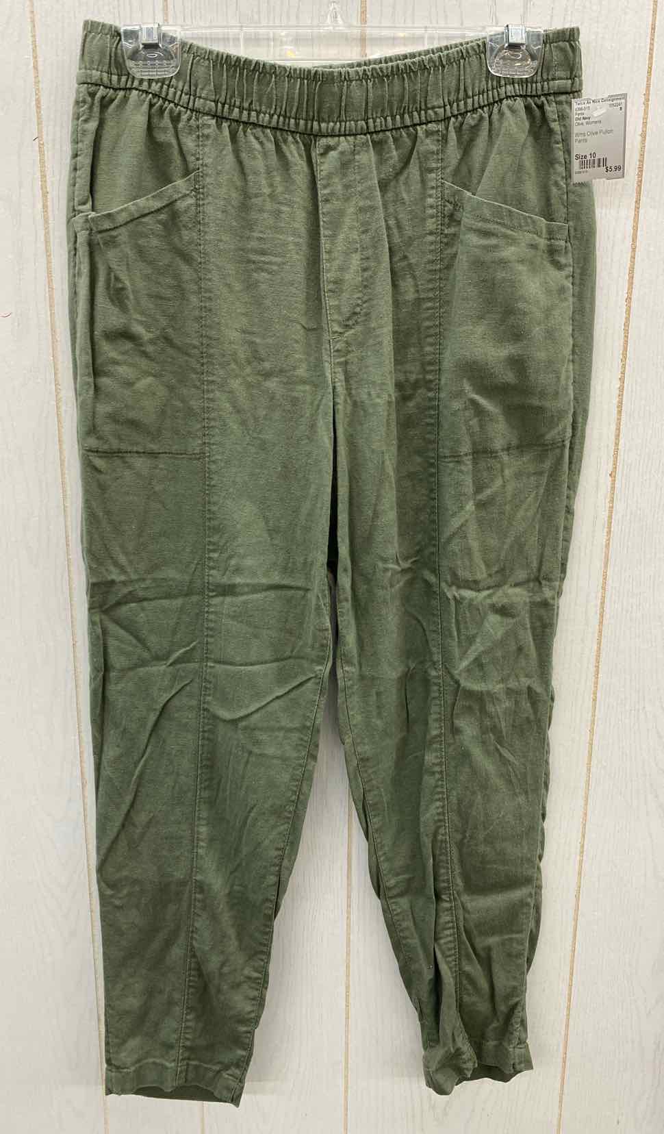 Old Navy Olive Womens Size 10 Pants