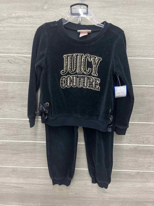 JUICY Girls Size 4T Outfit