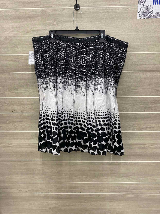 Roz & Ali Black Womens Size 18/20 Skirt