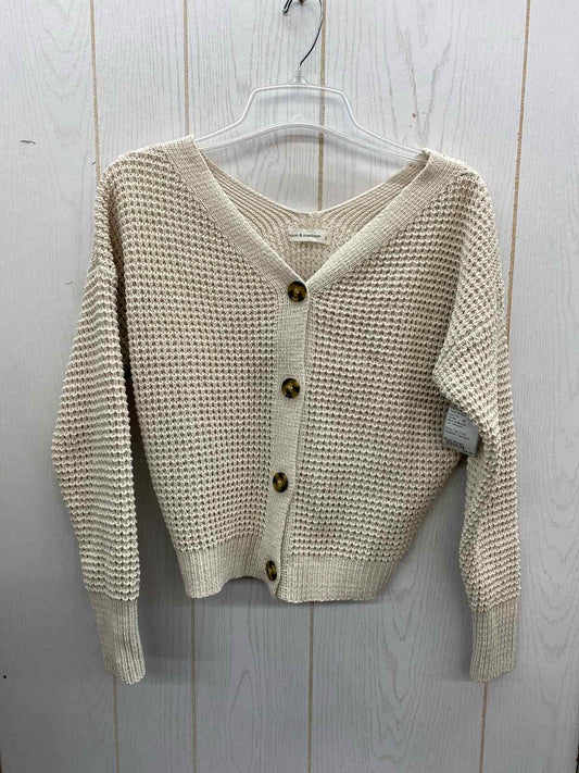 Moon & Madison Tan Womens Size Small Sweater