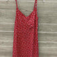Red Junior Size 3/4 Dress