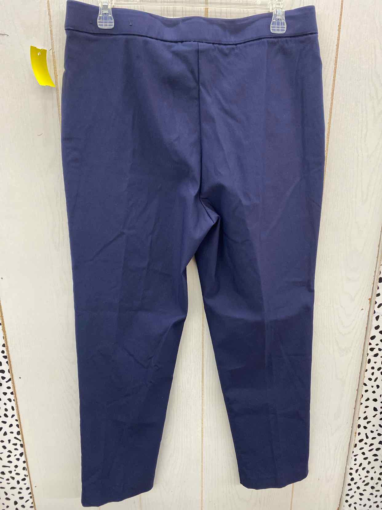 Alfred Dunner Navy Womens Size 8 Pants