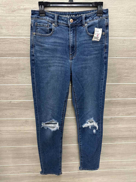American Eagle Blue Womens Size 2 Long Jeans