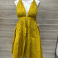 Jean Paul Gaultier Target Size 8 Yellow Womens Dress