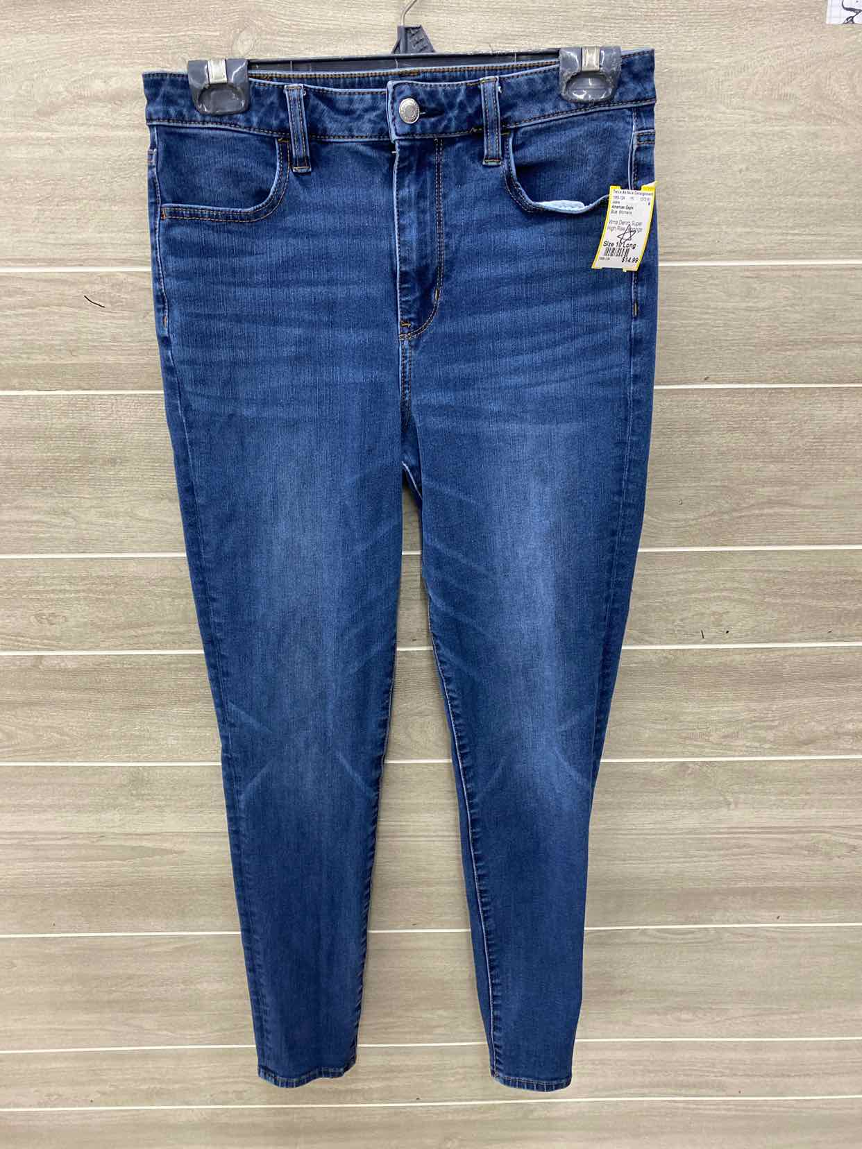 American Eagle Blue Womens Size 10 Long Jeans