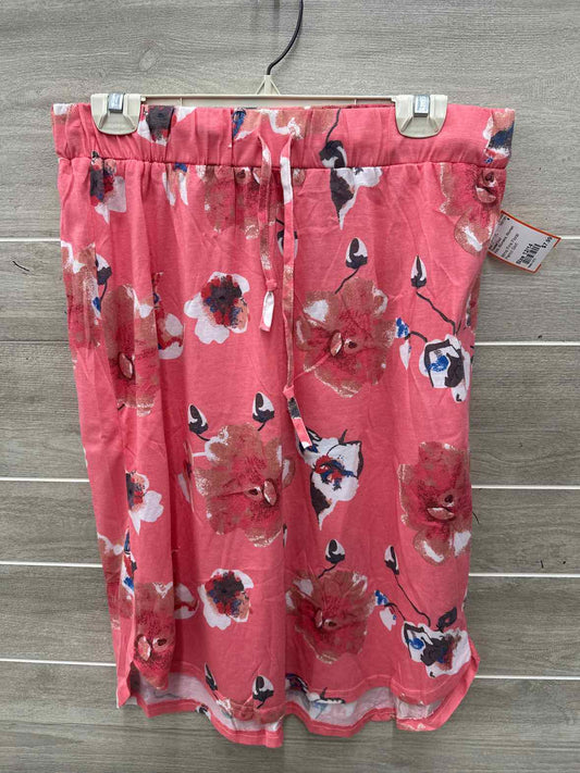 Tickled Teal Size 12/14 Pink Womens Skirt