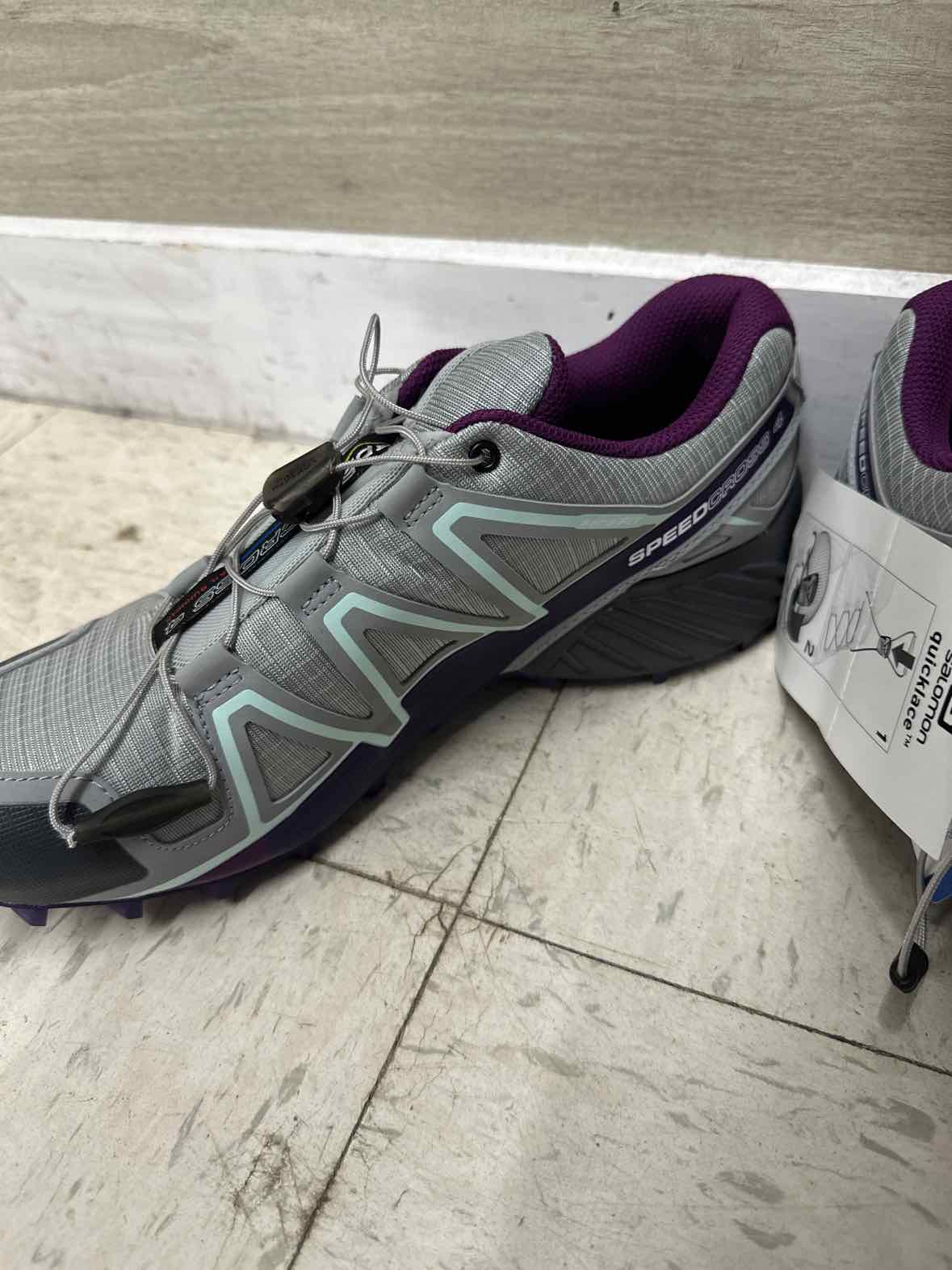 Salomon US Shoe Size 8.5 Gray Womens Shoes/Footwear