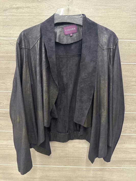 Vigoss Size 8/10 Black Womens Blazer