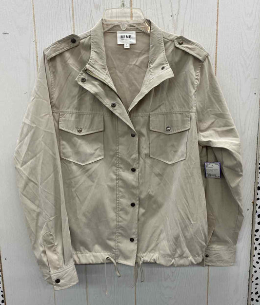 Mine Tan Womens Size L Blazer