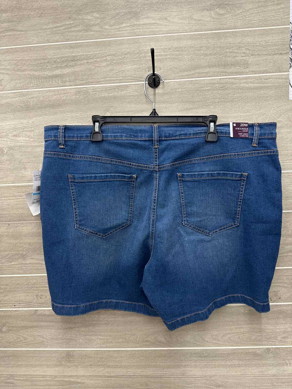 Gloria Vanderbilt Size 20W Blue Plus Shorts