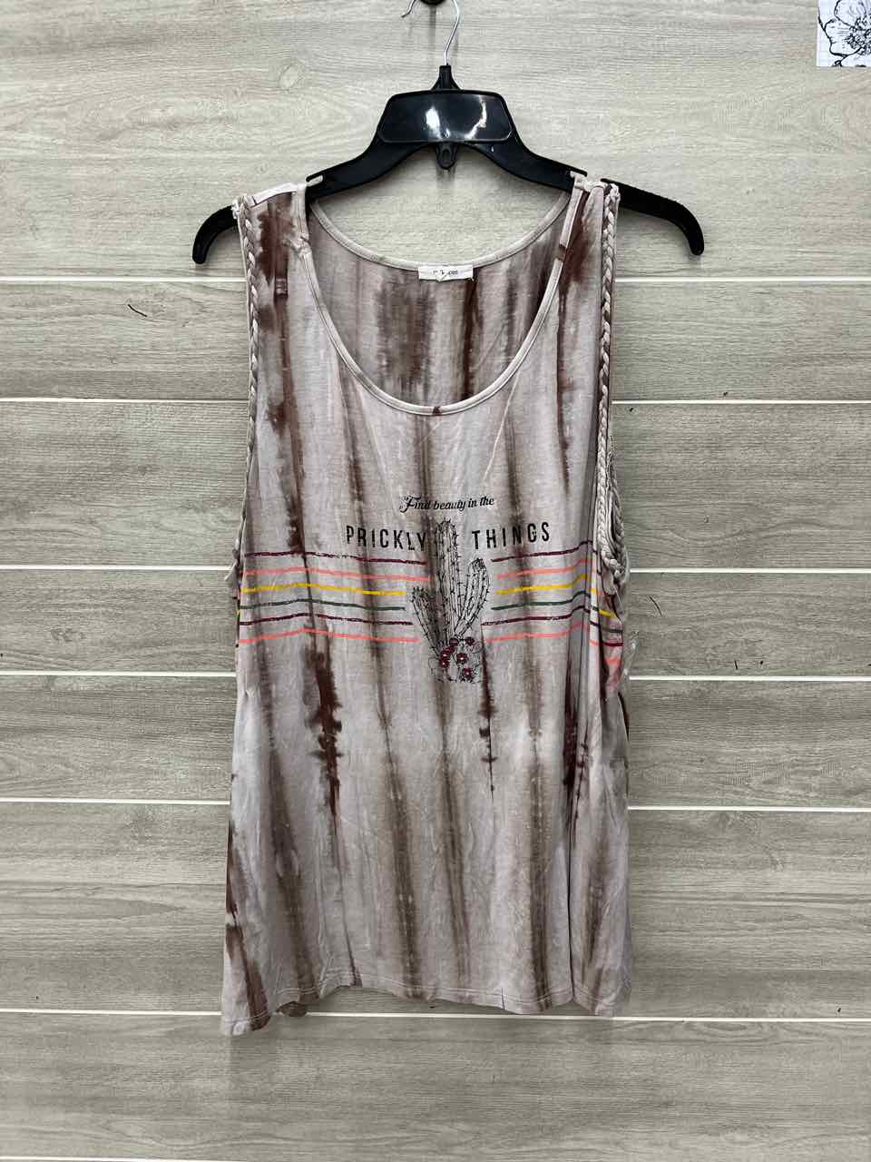 Maurices Tan Womens Women Size 2X Tank Top