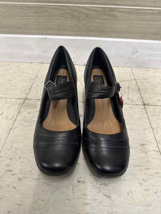 8 Clarks Black Womens Women Size 8 Shoes/Footwear