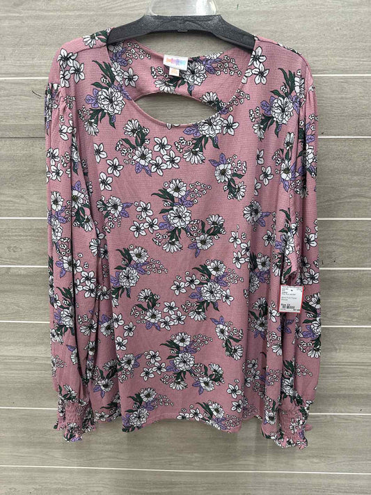 Lularoe Size 3X Pink Plus Shirt