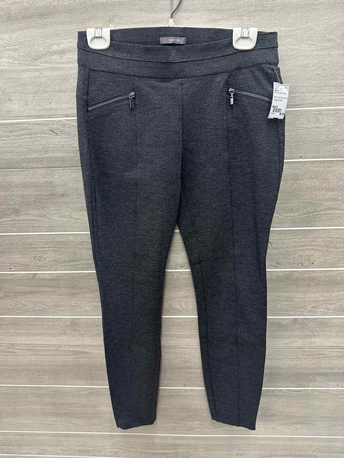 Maurices Size 6 Gray Womens Pants