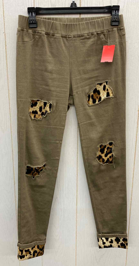 Umgee Olive Womens Size 6 Pants