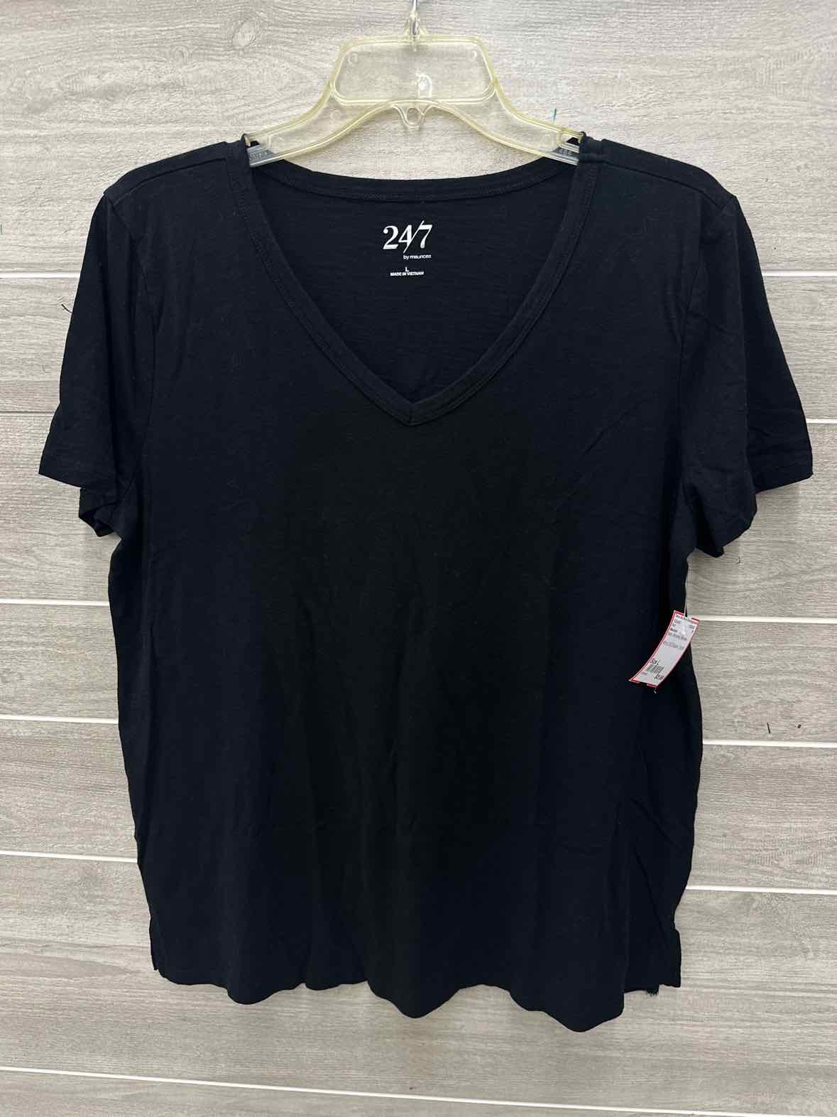 Maurices Size L Black Womens Shirt
