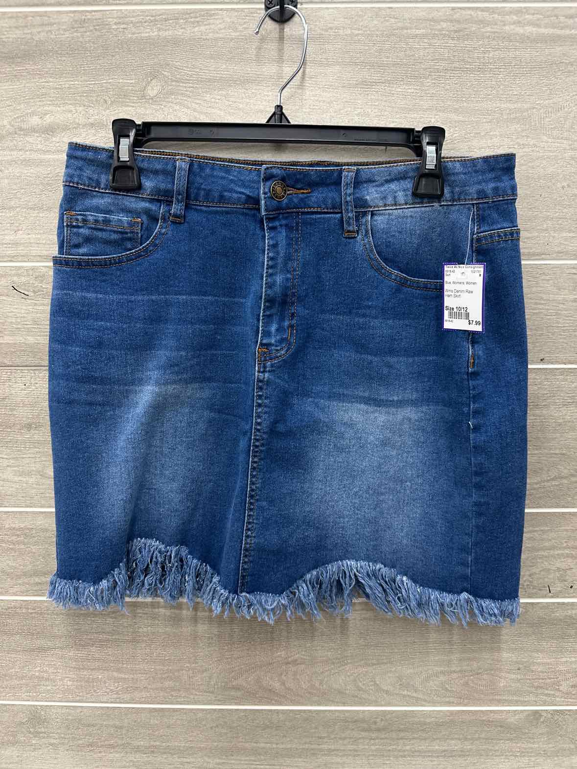 Size 10/12 Blue Womens Skirt