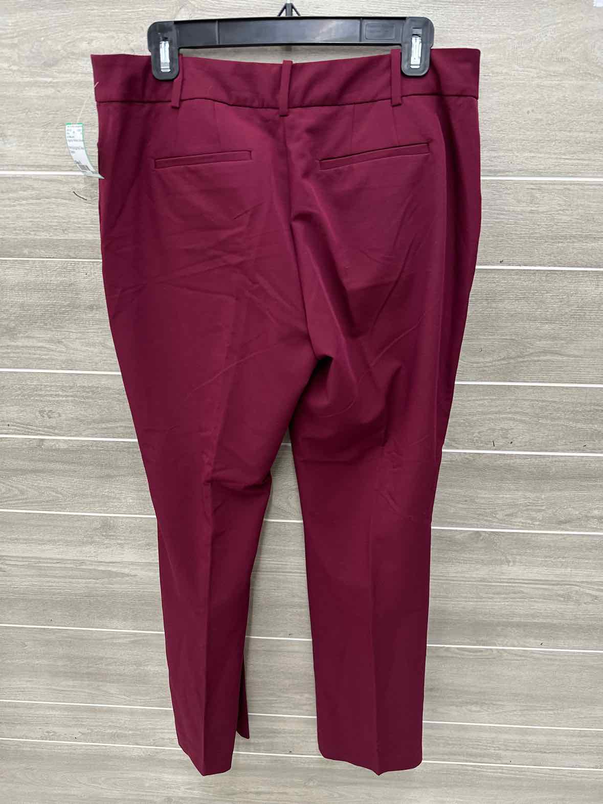 Liz Claiborne Size 8 Burgundy Womens Pants
