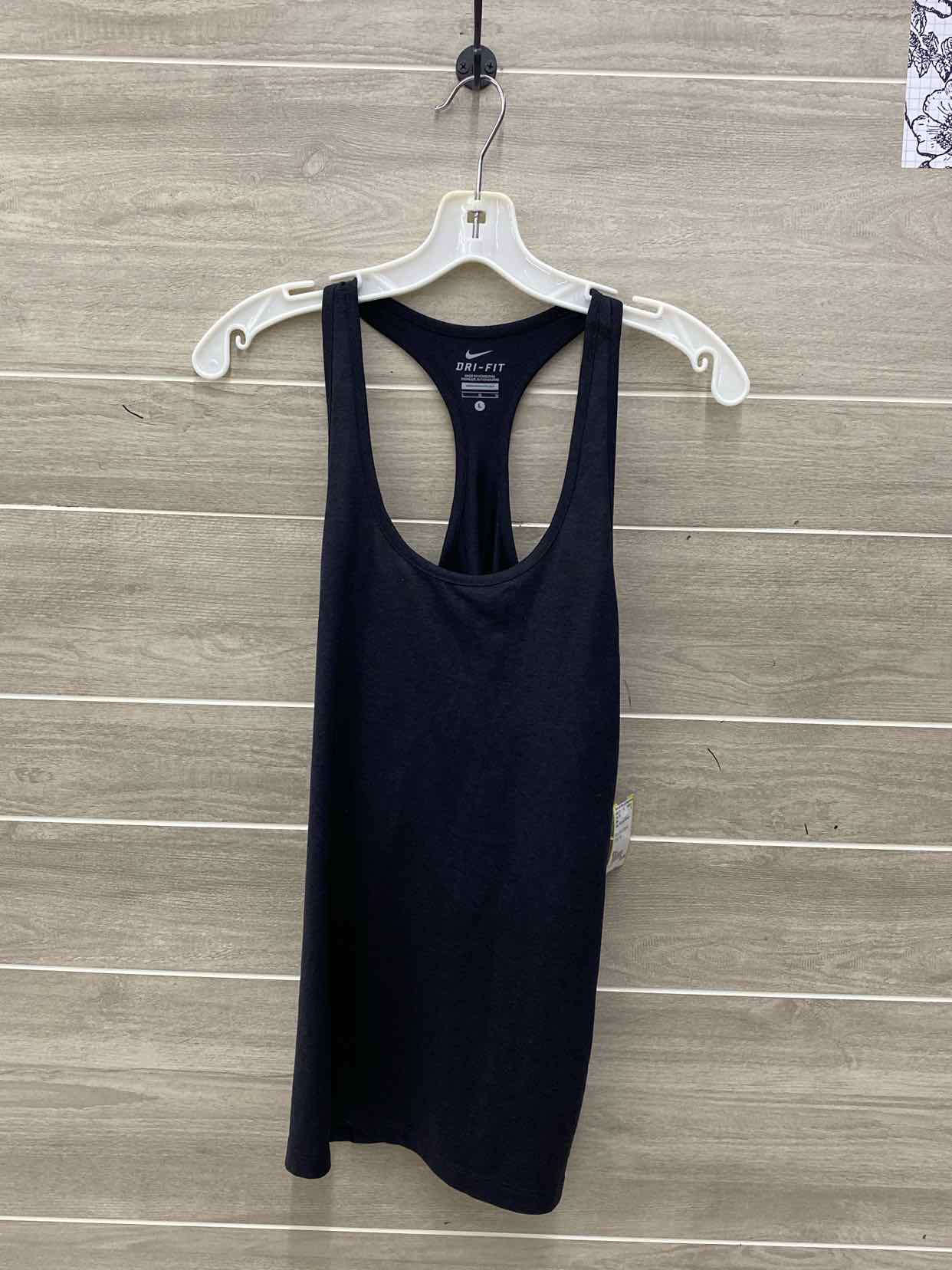 Nike Black Womens Women Size L Tank Top