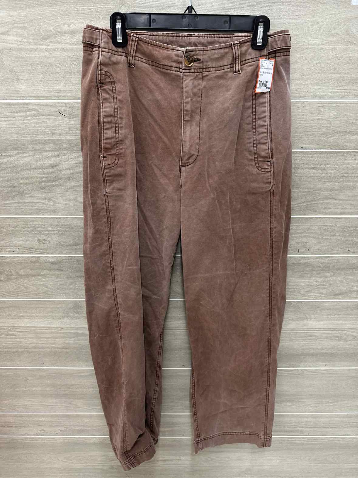 Old Navy Size 10 Tall Brown Womens Pants