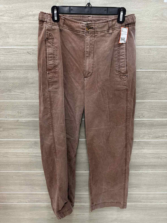 Old Navy Size 10 Tall Brown Womens Pants