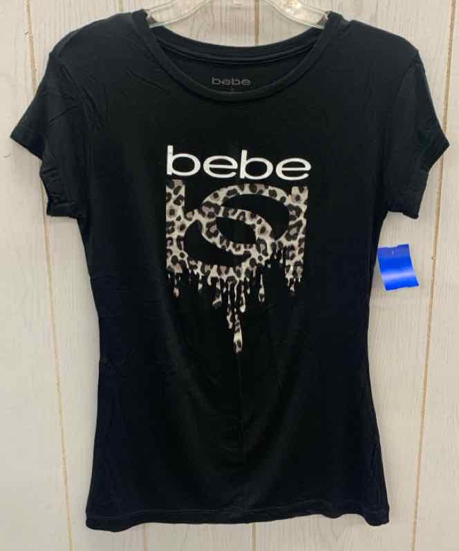 Bebe Black Womens Size M Shirt