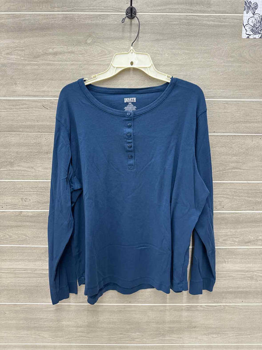 Duluth Size 2X Blue Plus Shirt