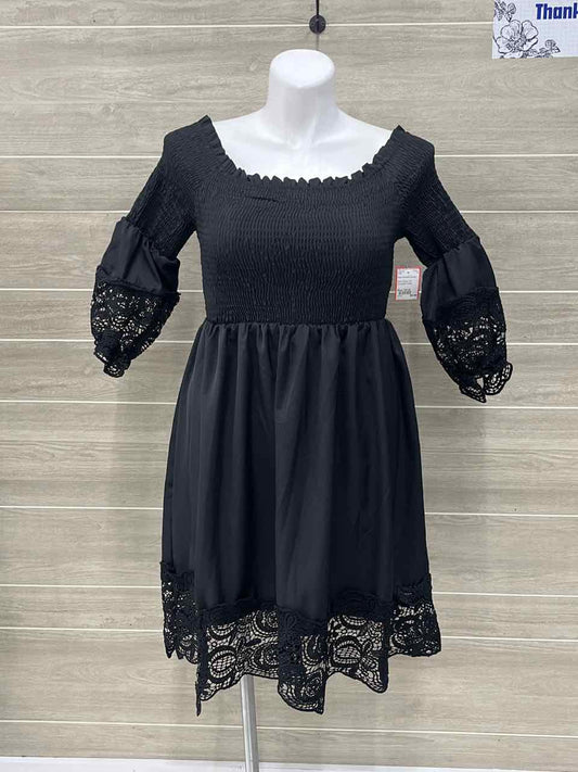 Black Womens Women Size 10/12 Dress