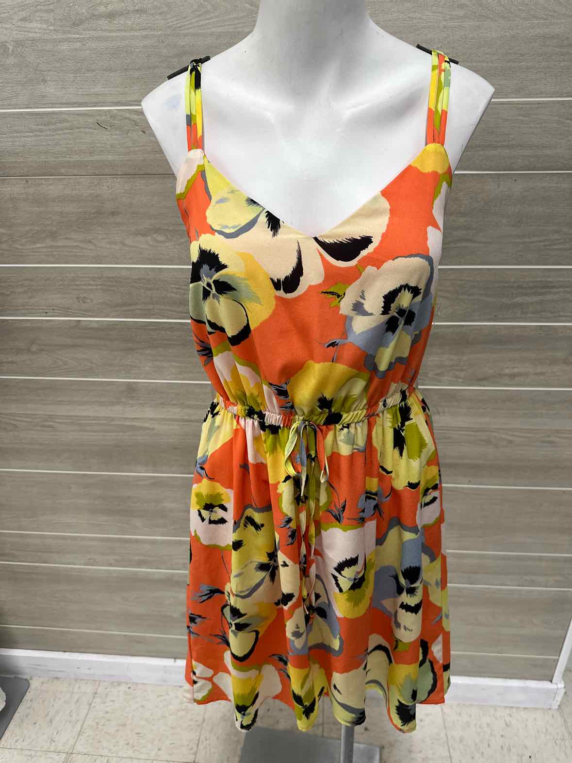 BeBop Size 8/10 Orange Womens Dress