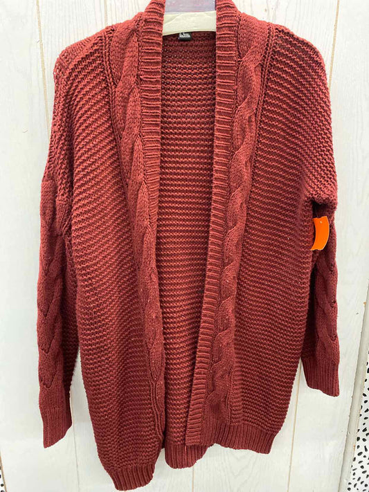 Forever 21 Burgundy Junior Size M Sweater