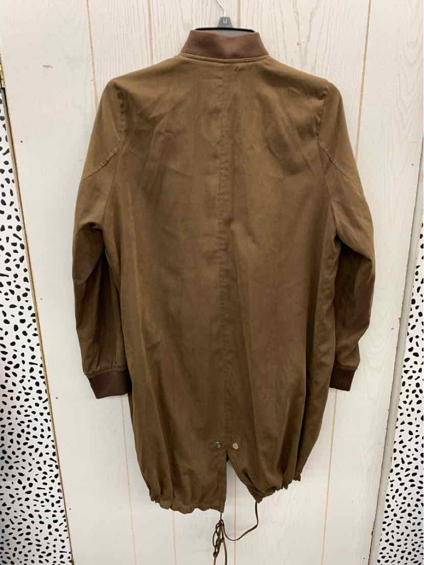 ENTRO Brown Womens Size Small Jacket (Outdoor)