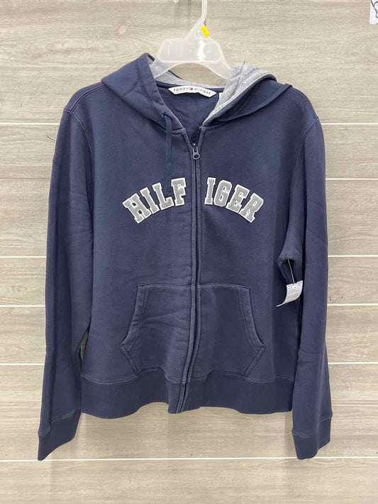 Tommy Hilfiger Size XL Blue Womens Sweatshirt