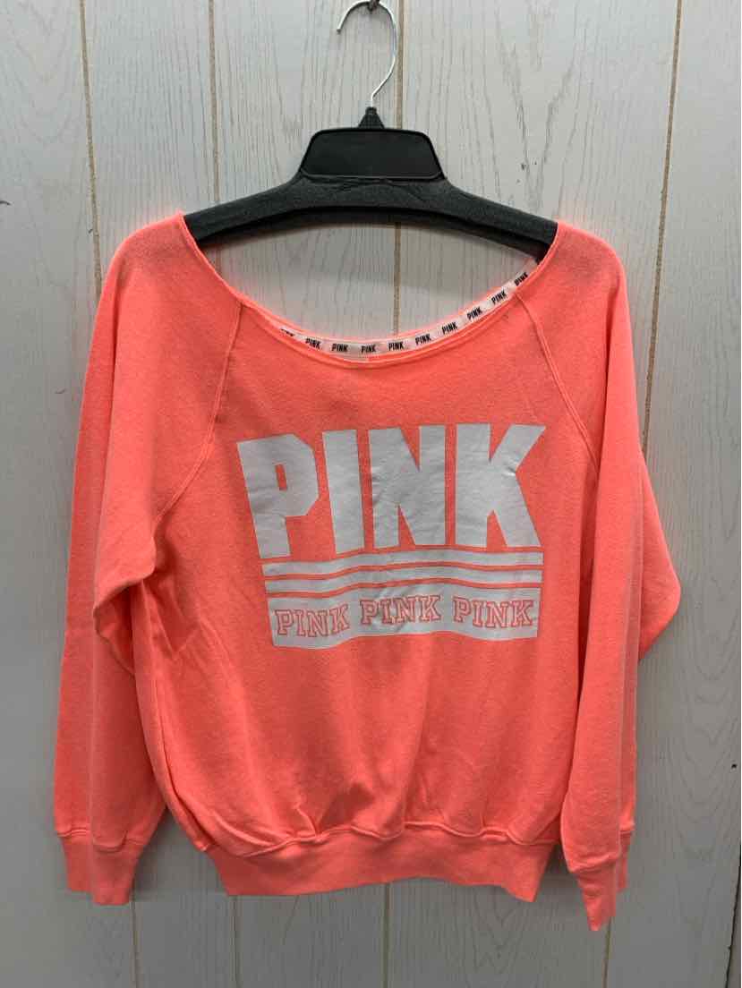 PINK Coral Womens Size XS Sweatshirt