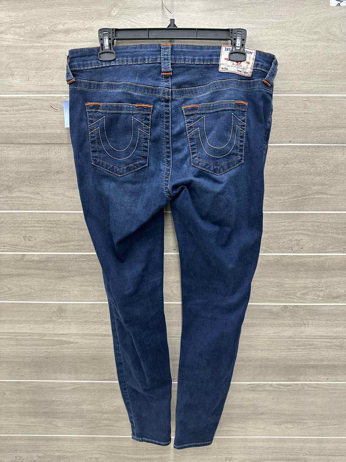 True Religion Size 10/12 Blue Womens Jeans